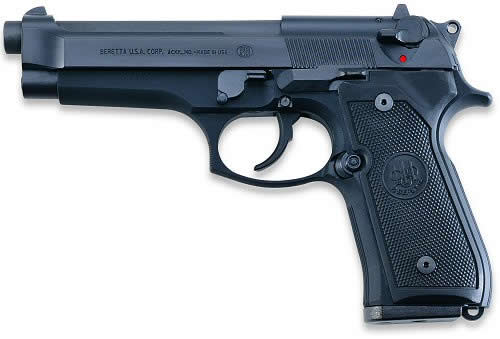 BERETTA 92 M-9 9MM BL/SY 4.9" 10+1 FS 3 BERETTA 92 M-9 9MM BL/SY 4.9" 10+1 FS