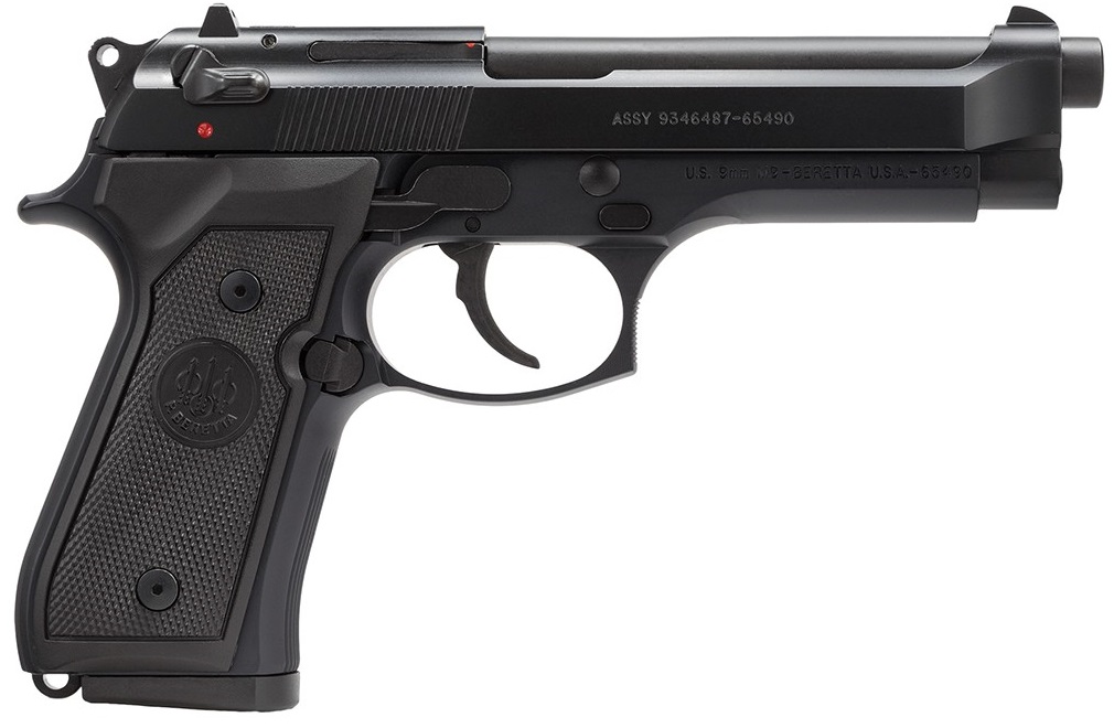 BERETTA 92 M-9 9MM BL/SY 4.9" 10+1 CA 3 BERETTA 92 M-9 9MM BL/SY 4.9" 10+1 CA