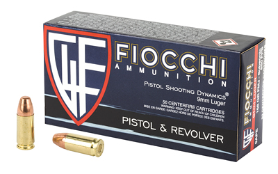 FIOCCHI 9MM 158GR FMJ 50/1000 3 FIOCCHI 9MM 158GR FMJ 50/1000
