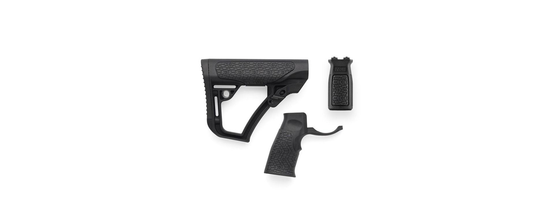 DANIEL DEFENSE STOCK/GRIP/FOREGRIP M-LOK BLK 3 DANIEL DEFENSE STOCK/GRIP/FOREGRIP M-LOK BLK