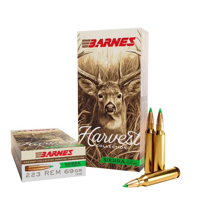 Barnes Harvest Sierra Tipped GameKing Ammunition .223 Rem 69gr PT 3000 fps 20/ct 3 Barnes Harvest Sierra Tipped GameKing Ammunition .223 Rem 69gr PT 3000 fps 20/ct