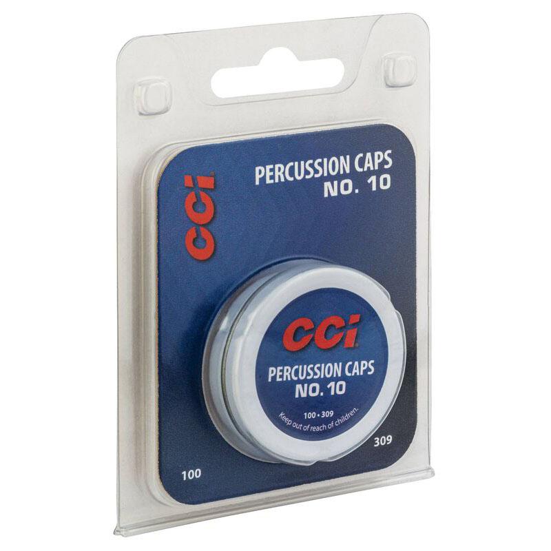CCI #10 Percussion Caps for Muzzleloading - 1000/ct 3 CCI #10 Percussion Caps for Muzzleloading - 1000/ct