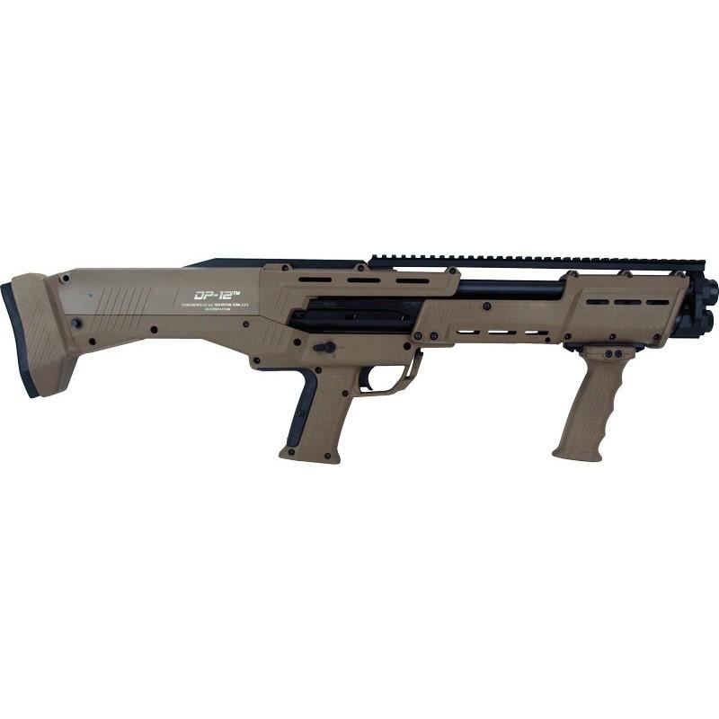 Standard Manufacturing DP12 GEN II Shotgun 12 ga 3" Chamber 14rd Magazine 18.5" Barrel FDE 3 Standard Manufacturing DP12 GEN II Shotgun 12 ga 3" Chamber 14rd Magazine 18.5" Barrel FDE