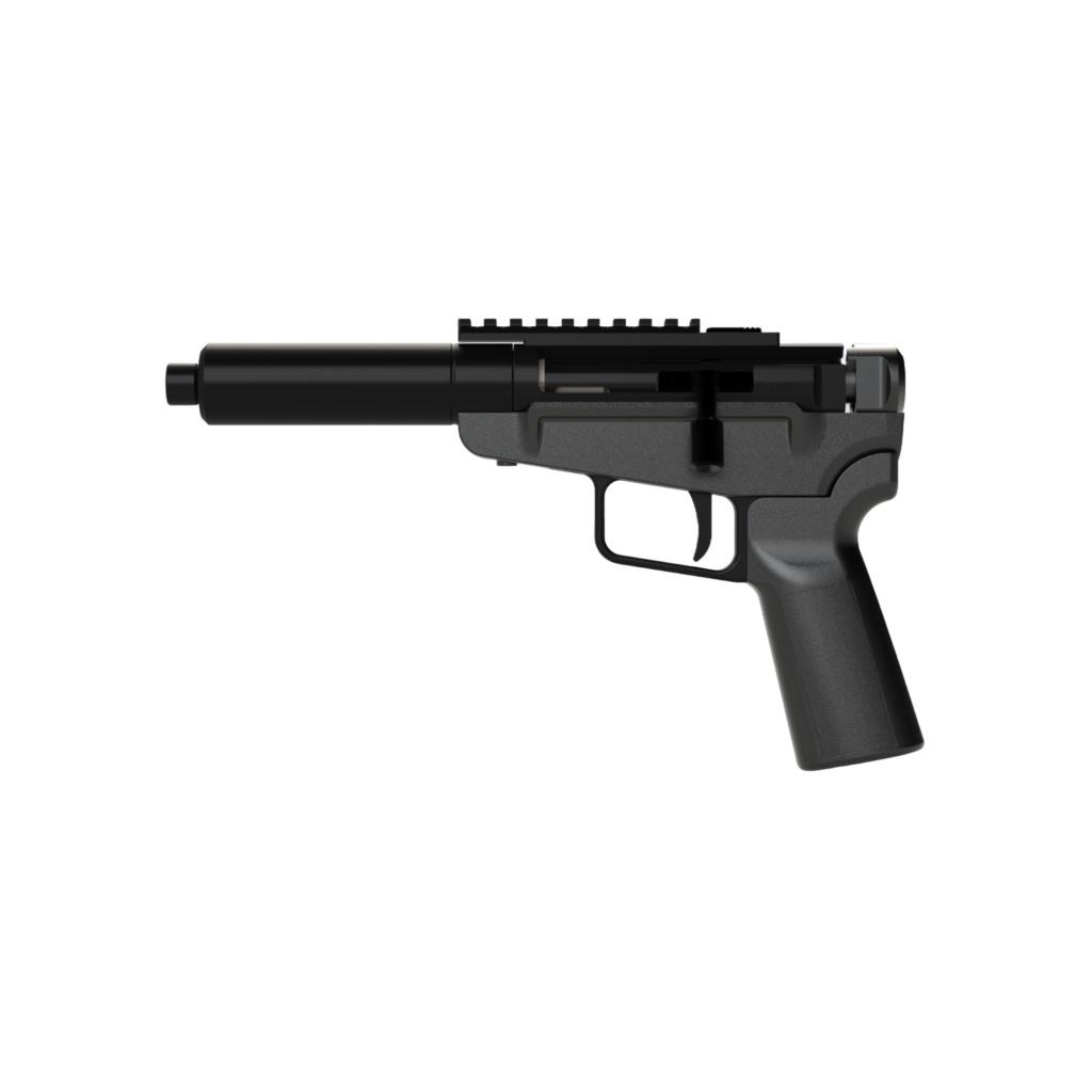 Dark Mountain Stowaway Handgun 9mm Luger Single Shot 5" 1/2x28 Threaded Barrel Black 3 Dark Mountain Stowaway Handgun 9mm Luger Single Shot 5" 1/2x28 Threaded Barrel Black