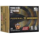 Federal Hydra-Shok Deep Handgun Ammunition .32 H&R 85 gr JHP 1025 fps 20/ct 1 https3A2F2Fmedia.chattanoogashooting.com2Fimages2Fproduct2FFAP32HRHSD12FFAP32HRHSD1 1