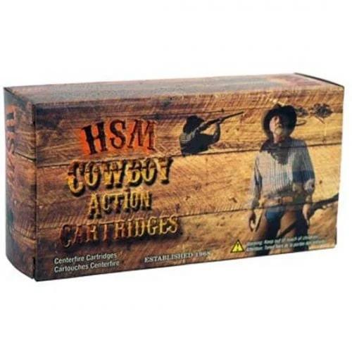 HSM Cowboy Action Ammunition .38 Spl 148 Grain Soft Lead SWC 50/ct 3 HSM Cowboy Action Ammunition .38 Spl 148 Grain Soft Lead SWC 50/ct