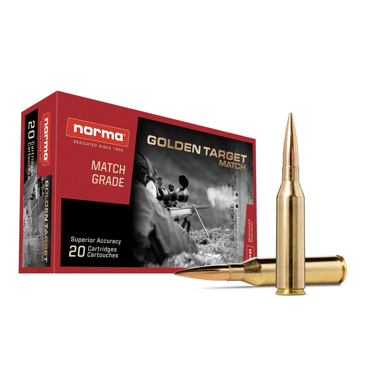 Norma Golden Target Match Rifle Ammunition .300 Norma Mag 230gr BTHP 4550 fps 20/ct 3 Norma Golden Target Match Rifle Ammunition .300 Norma Mag 230gr BTHP 4550 fps 20/ct