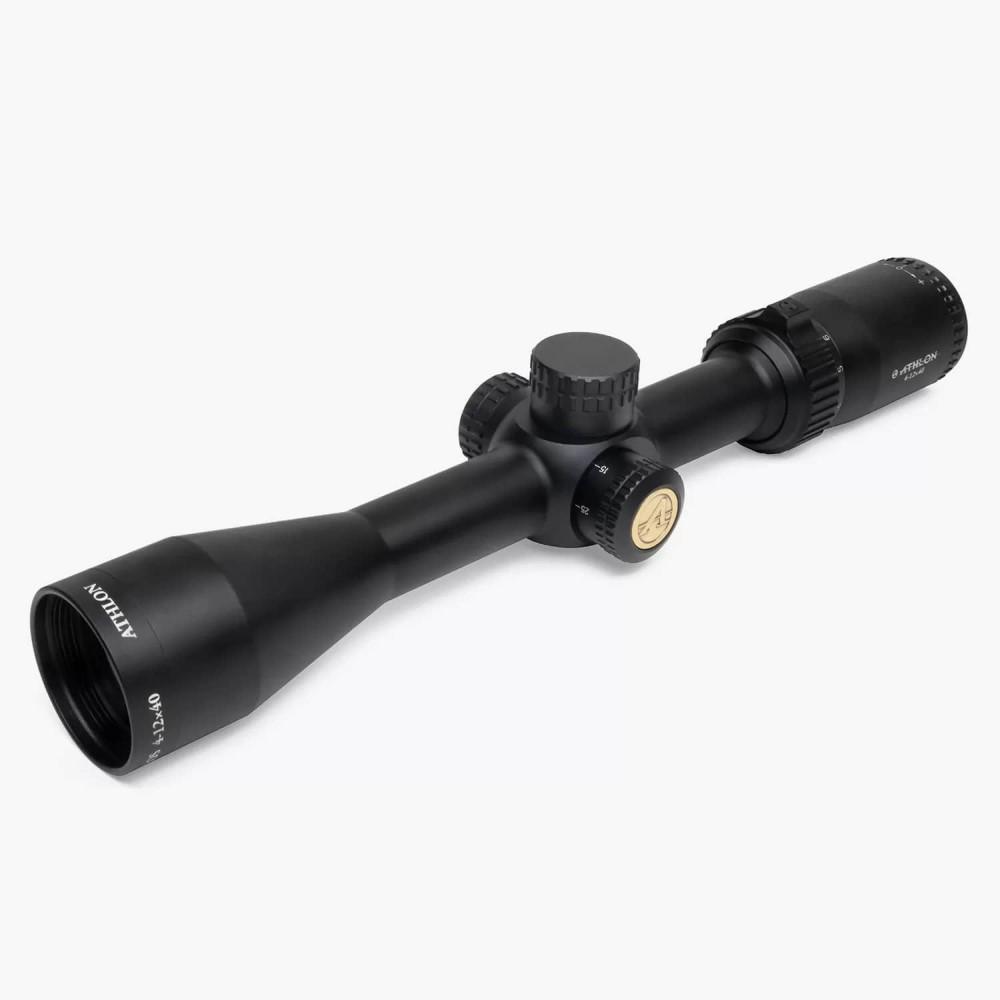 Athlon Neos Rifle Scope 4-12x40 1" SFP Center X MOA Non-Illum Black 3 Athlon Neos Rifle Scope 4-12x40 1" SFP Center X MOA Non-Illum Black