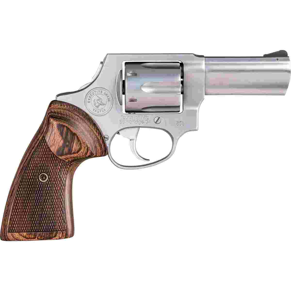 Taurus Executive 856 Handgun .38 Spl 6rd Capacity 3" Barrel Stainless Steel Frame 3 Taurus Executive 856 Handgun .38 Spl 6rd Capacity 3" Barrel Stainless Steel Frame