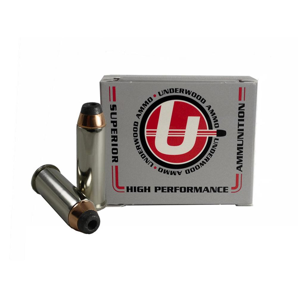 Underwood Ammo Handgun Ammunition 44 Rem Mag 200gr JHP 1650 fps 20/ct 3 Underwood Ammo Handgun Ammunition 44 Rem Mag 200gr JHP 1650 fps 20/ct
