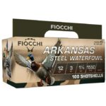 Fiocchi Arkansas Steel Waterfowl Shotshells 12ga 3" 1-1/5oz 1550 fps #3 100/ct 2 https3A2F2Fmedia.chattanoogashooting.com2Fimages2Fproduct2FXN123ADS32FXN123AD25