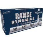 Fiocchi Pistol Shooting Dynamics Handgun Ammunition .38 Spl 130 gr FMJ 950 fps 50/box 2 https3A2F2Fmedia.chattanoogashooting.com2Fimages2Fproduct2FXN38A2FXN38A 1