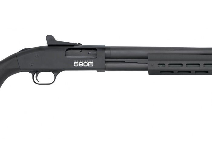 MOSSBERG 590S TACTICAL 12G 20" 13+1RD BLK GHOST RING SIGHT