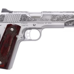 KIMBER 1911 PREMIER 45ACP PISTOL 5" STAINLESS ENGRAVED, ENGRAVED ROSEWOOD GRIP 1-7RD 1 OF 200 1 image full 8177 0fad1553767f59bbbea5e1c2e03ca6bc