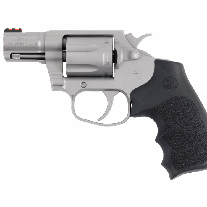 COLT COBRA REVOLVER 38 SPL+P 2" STAINLESS 6RD HOGUE