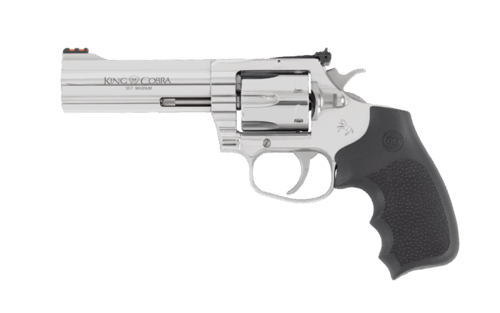 COLT KING COBRA TARGET 357MAG  STAINLESS 6RD - HOGUE