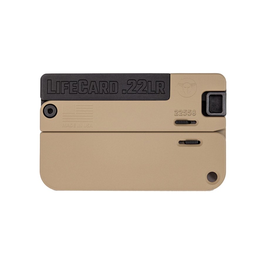 TRAILBLAZER FIREARMS LIFECARD 22LR BLACK/TAN 3 TRAILBLAZER FIREARMS LIFECARD 22LR BLACK/TAN