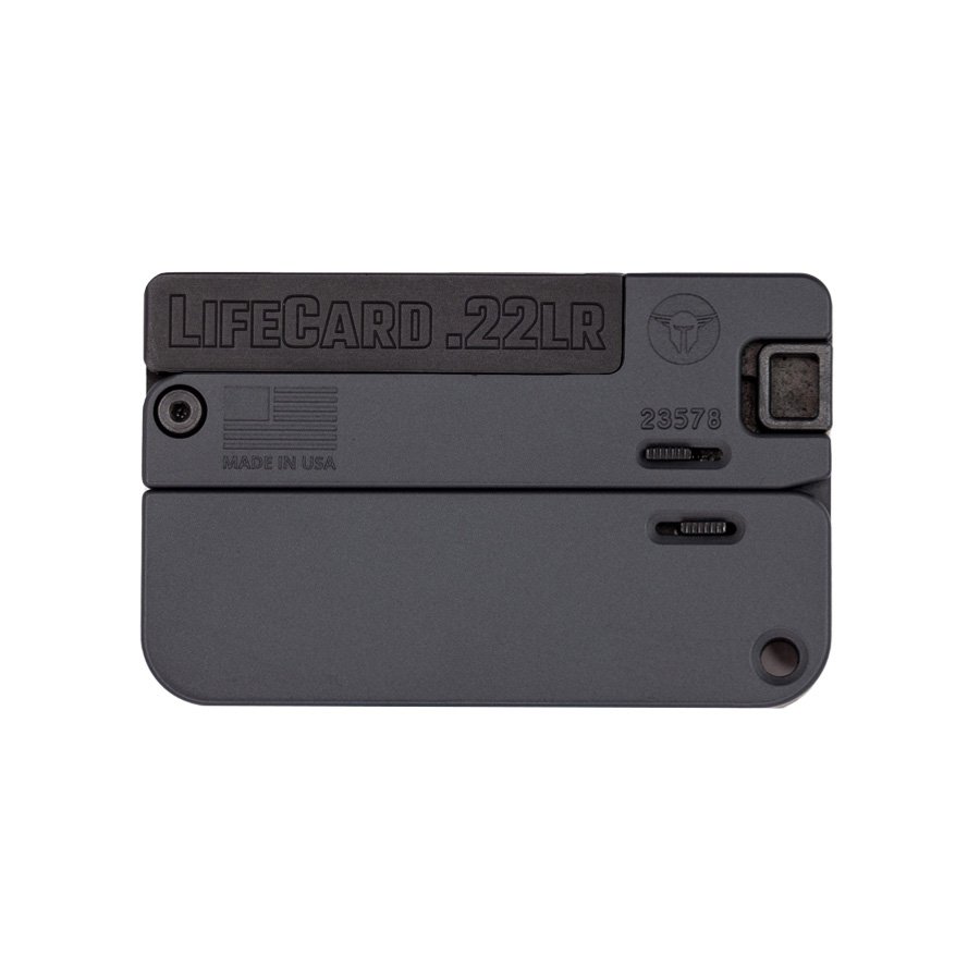TRAILBLAZER FIREARMS LIFECARD 22LR BLACK/GREY 3 TRAILBLAZER FIREARMS LIFECARD 22LR BLACK/GREY