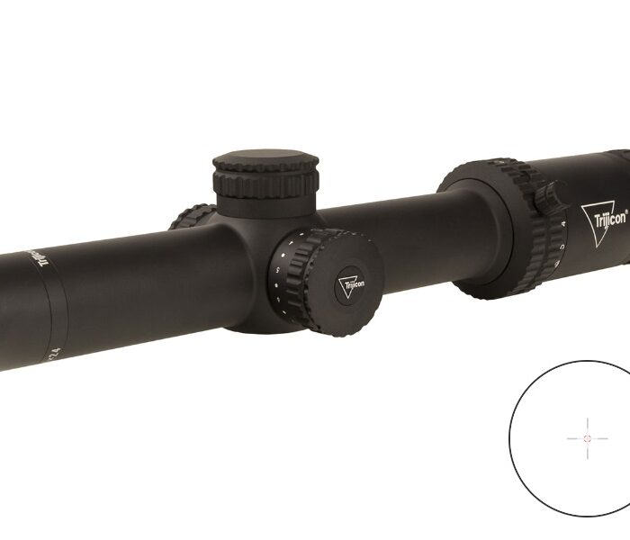 TRIJICON CREDO 1-6X24 BLK 30MM MRAD RED