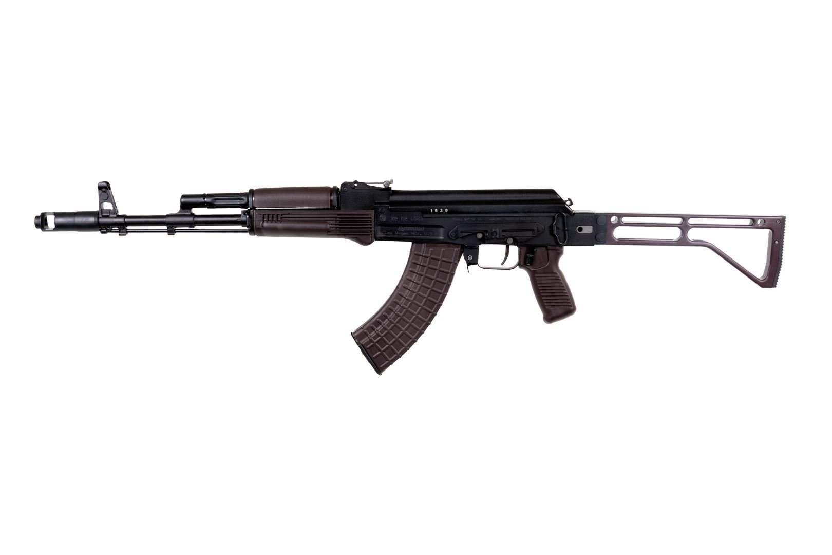 Arsenal SAM7SF 7.62x39mm Semi-Auto AK-47 Rifle with Aluminum Side-folding Buttstock Plum Furniture 10rd 5 Arsenal SAM7SF 7.62x39mm Semi-Auto AK-47 Rifle with Aluminum Side-folding Buttstock Plum Furniture 10rd - Image 3
