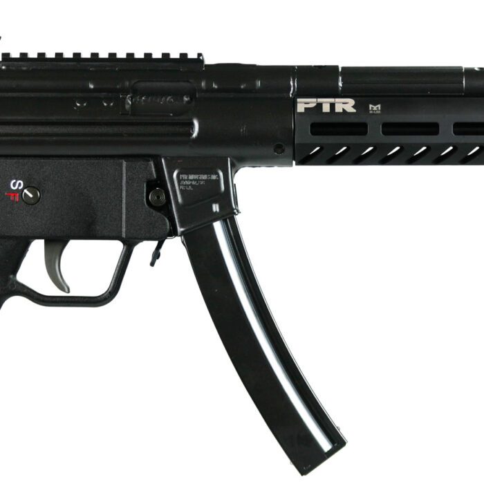 PTR 601 9CT Pistol 9mm Luger 8.86" 30+1 Black Threaded 1/2 x 28 Top Rail