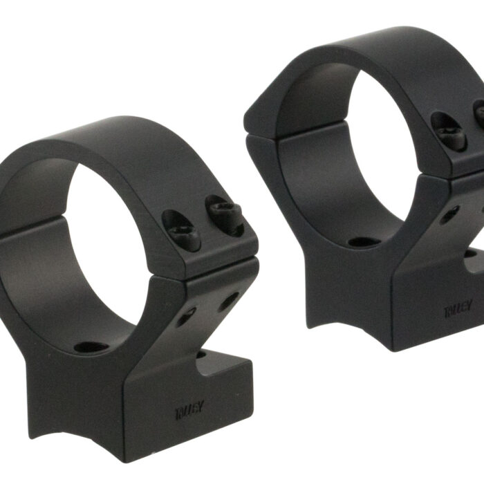 Talley 930711 Scope Mount/Ring Combo  Black Anodized 1" Tube Fits Browning BLR/BAR/BPR Low Rings
