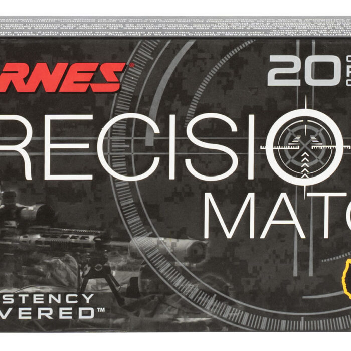 Barnes Bullets 30814 Precision Match  6mmCreedmoor 112gr Open Tip Match Boat Tail 20 Per Box/10 Case
