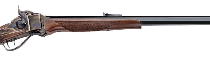 Davide Pedersoli 010S780457 1874 Sporting 45-70 Gov 1rd 32" Octagon Blued Barrel, Color Case Hardened Steel Receiver, Walnut Stock