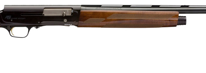 Browning 0118005004 A5 Ultimate Sweet Sixteen 16 Gauge with 28" High Gloss Black Barrel, 2.75" Chamber, 4+1 Capacity, Polished Black Metal Finish & Gloss Turkish Walnut Stock Right Hand (Full Size)