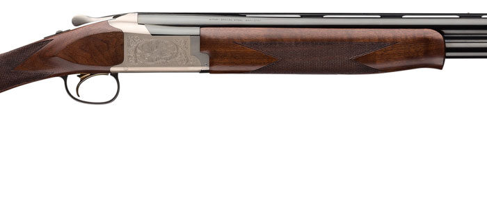 Browning 0180766005 Citori 725 Feather Superlight 20 Gauge 26" Barrel 2.75" 2rd, Blue Barrels, Silver Nitride Finished Engraved Receiver, Black Walnut Straight Grip Stock, Schnabel Forearm