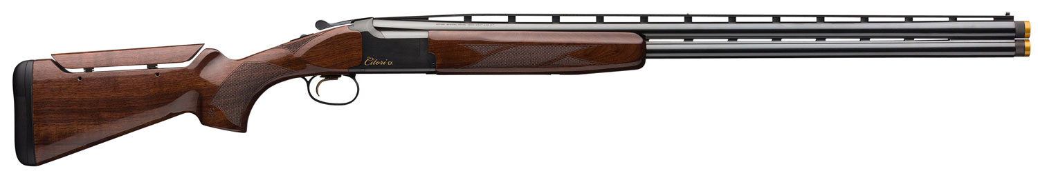 Browning 018111303 Citori CX 12 Gauge 30" Barrel 3" 2rd, Lightweight Blued Barrels, Gold Accented Receiver, American Black Walnut Stock With Graco Adjustable Comb 3 Browning 018111303 Citori CX 12 Gauge 30" Barrel 3" 2rd, Lightweight Blued Barrels, Gold Accented Receiver, American Black Walnut Stock With Graco Adjustable Comb