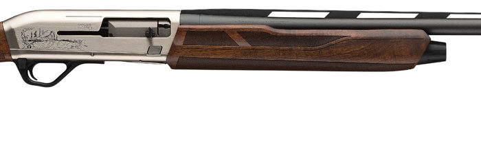 Winchester Repeating Arms 511236391 SX4 Upland Field 12 Gauge 26" 4+1 3" Matte Nickel Engraved Rec Satin Walnut Stock Right Hand (Full Size) Includes 3 Invector-Plus Chokes