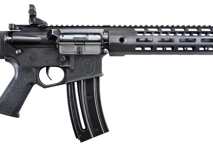 Hammerli Arms 5760500 Tac R1  22 LR 20+1 16.10" Threaded Barrel w/Removeable Flash Hider, Aluminum Upper & Lower Receivers, 13" M-Lok Handguard, 5 Position Stock Includes 1 Magazine