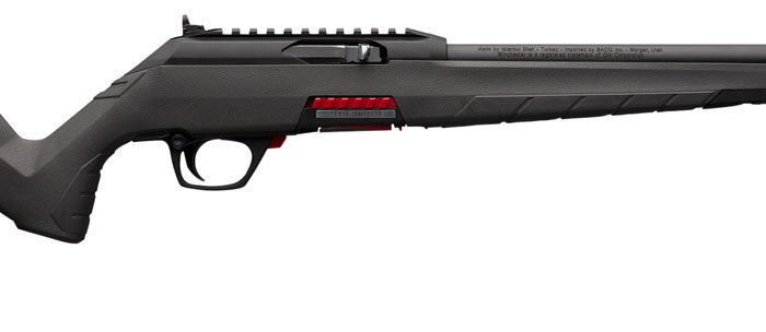 Winchester Repeating Arms 521100102 Wildcat  Full Size 22 LR 10+1 18" Matte Blued Sporter Barrel, Matte Black Picatinny Rail Steel Receiver, Gray Skeletonized Synthetic Stock, Ambidextrous