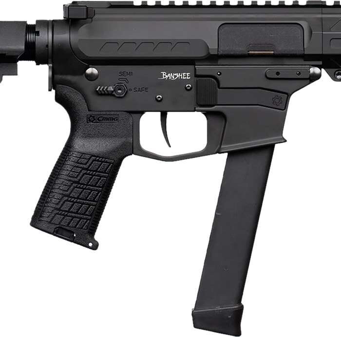 CMMG PISTOL BANSHEE FIXED EJECTOR MKGS 9MM 5" ARMOR BLACK