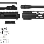 TacFire SSRK9MM16LPK AR Build Kit Sports South Exclusive 9mm Luger AR-15 Black Nitride Steel 1/2"x36 2 113825