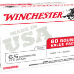 Winchester Ammo USA65CMVP USA Ready 6.5Creedmoor 125gr Open Tip 60 Per Box/4 Case *Value Pack 2 114432