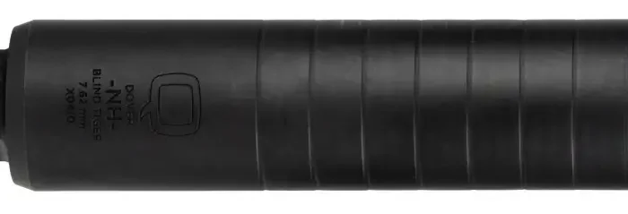 Q BLIND TIGER 7.62 SUPPRESSOR BLACK STAINLESS STEEL QUICKIE FAST ATTACH