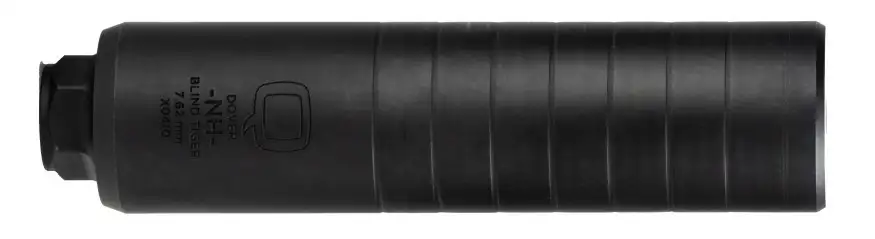 Q BLIND TIGER 7.62 SUPPRESSOR BLACK STAINLESS STEEL QUICKIE FAST ATTACH 3 Q BLIND TIGER 7.62 SUPPRESSOR BLACK STAINLESS STEEL QUICKIE FAST ATTACH