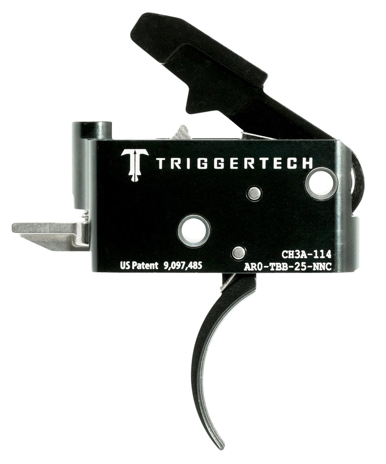 TriggerTech AROTBB25NNC Adaptable Primary Two-Stage Traditional Curved Trigger with 2.50-5 lbs Draw Weight for AR-15 Right 3 TriggerTech AROTBB25NNC Adaptable Primary Two-Stage Traditional Curved Trigger with 2.50-5 lbs Draw Weight for AR-15 Right