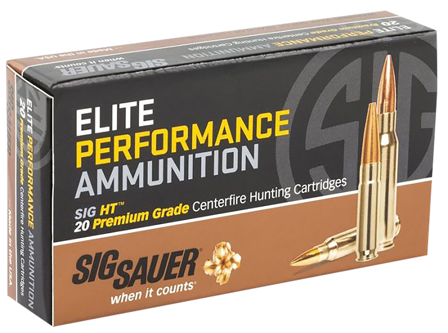 Sig Sauer E270H120 Elite Copper Hunting 270Win 130gr Copper Solid 20 Per Box/10 Case 3 Sig Sauer E270H120 Elite Copper Hunting 270Win 130gr Copper Solid 20 Per Box/10 Case