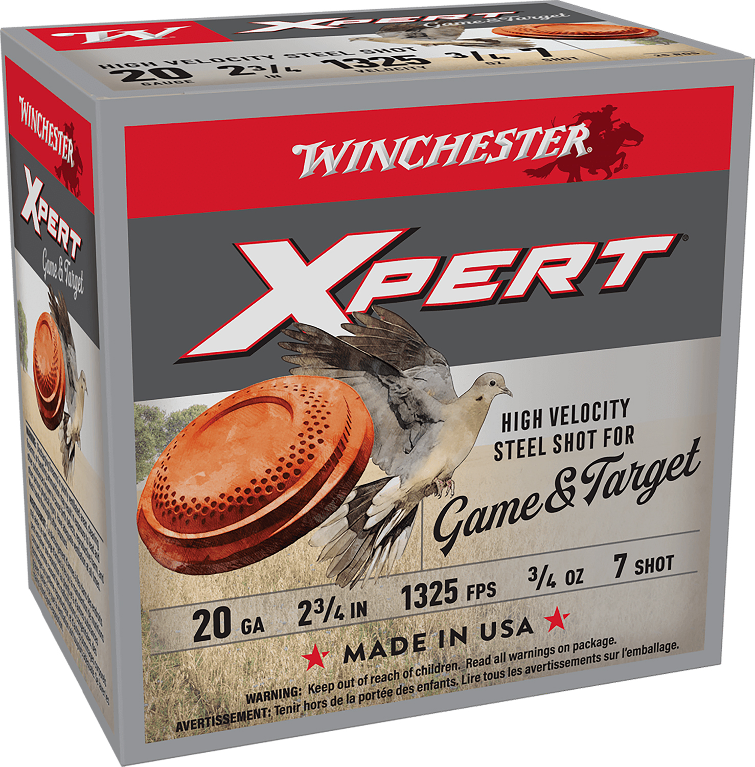 Winchester Ammo WE20GT7 Super X Xpert High Velocity 20Gauge 2.75" 3/4oz 7Shot 25 Per Box/10 Case 3 Winchester Ammo WE20GT7 Super X Xpert High Velocity 20Gauge 2.75" 3/4oz 7Shot 25 Per Box/10 Case