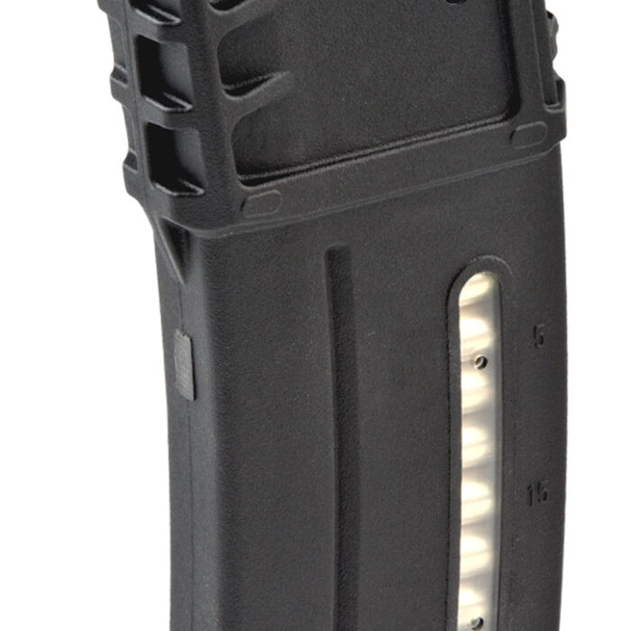 Magpul MAG234BLK PMAG MagLevel 30rd Detachable w/Capacity Window 223 Rem/5.56x45mm NATO Fits H&K G36 Black Polymer