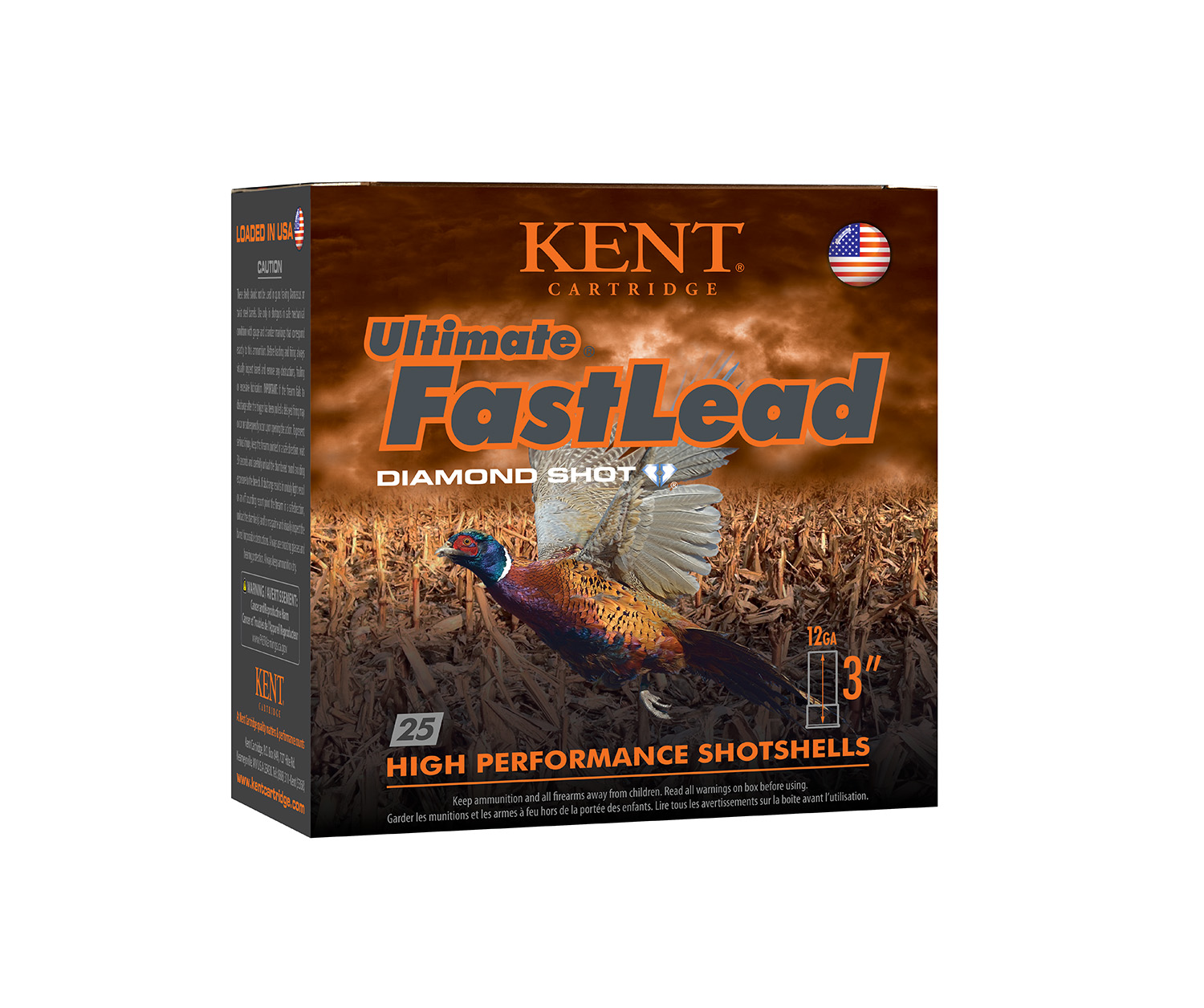 Kent Cartridge K123UFL506 Ultimate Fast Lead 12Gauge 3" 1 3/4oz 6Shot 25 Per Box/10 Case 3 Kent Cartridge K123UFL506 Ultimate Fast Lead 12Gauge 3" 1 3/4oz 6Shot 25 Per Box/10 Case