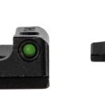 TruGlo TG13SG4PC TFX Pro Black | Green Tritium & Fiber Optic Orange Outline Front Sight Green Tritium & Fiber Optic Rear Sight 2 117979