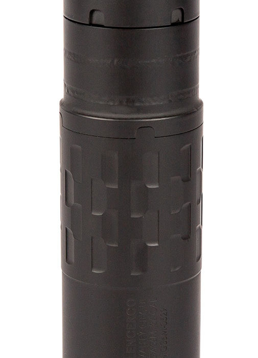 SilencerCo SU4735 Omega 36M 36 Cal 1.57" Diameter Black Cerakote Titanium/Stainless Steel