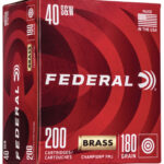 Federal WM52232 Champion Training 40S&W 180gr Full Metal Jacket 200 Per Box/5 Case 2 121140
