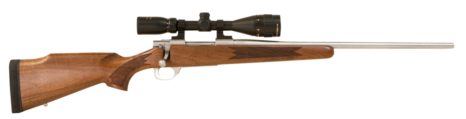 Howa HWH308TS M1500 Standard Hunter 308 Win 5+1 22" Stainless Steel Threaded Barrel, Stainless Steel Receiver, Fixed Walnut Stock, *Scope Not Included* 3 Howa HWH308TS M1500 Standard Hunter 308 Win 5+1 22" Stainless Steel Threaded Barrel, Stainless Steel Receiver, Fixed Walnut Stock, *Scope Not Included*