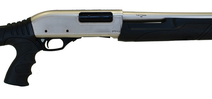 Citadel FRPAX1220NKL CDP Force Tactical Pump 12 Gauge 3+1 3" 20"  Silver Marinecote Barrel, Steel Receiver w/Silver Marinecote Finish, Synthetic Pistol Grip Stock