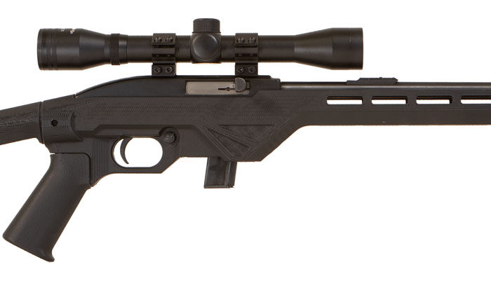 Citadel CIT22LRBMM Trakr  Full Size 22 LR 10+1 18" Blued Steel Barrel, Black Steel Receiver, Black Synthetic Stock, Nikko Stirling Mountmaster